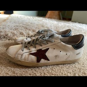 Like New superstar Golden Goose sneakers.